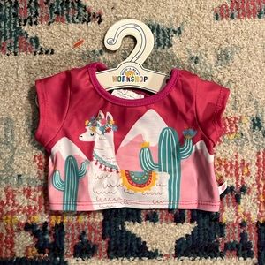 NEW WITH TAGS Build A Bear Stiffed animal T-Shirt